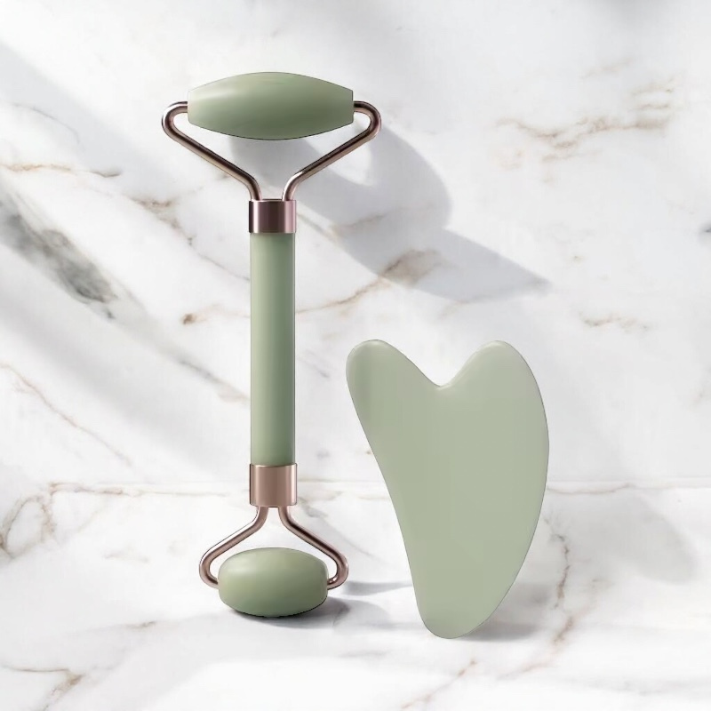 Gua Sha et rouleau facial